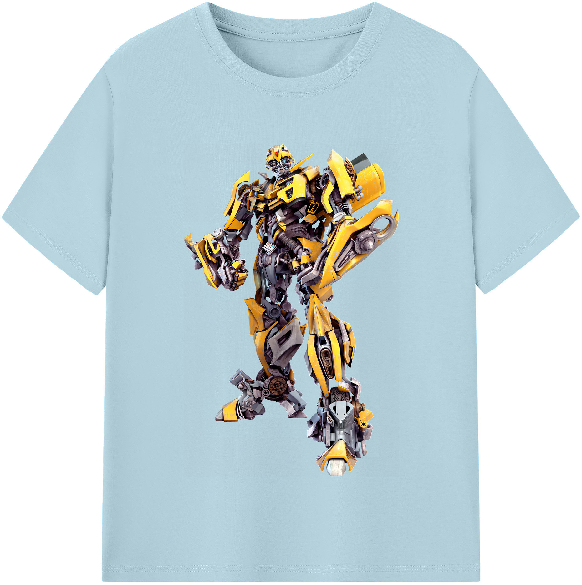 （画像用） Transformers トランスフォーマー 綿100％半袖Tシャツ（フロントプリント）